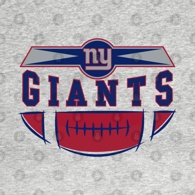 New York Giants Football by Happy Asmara